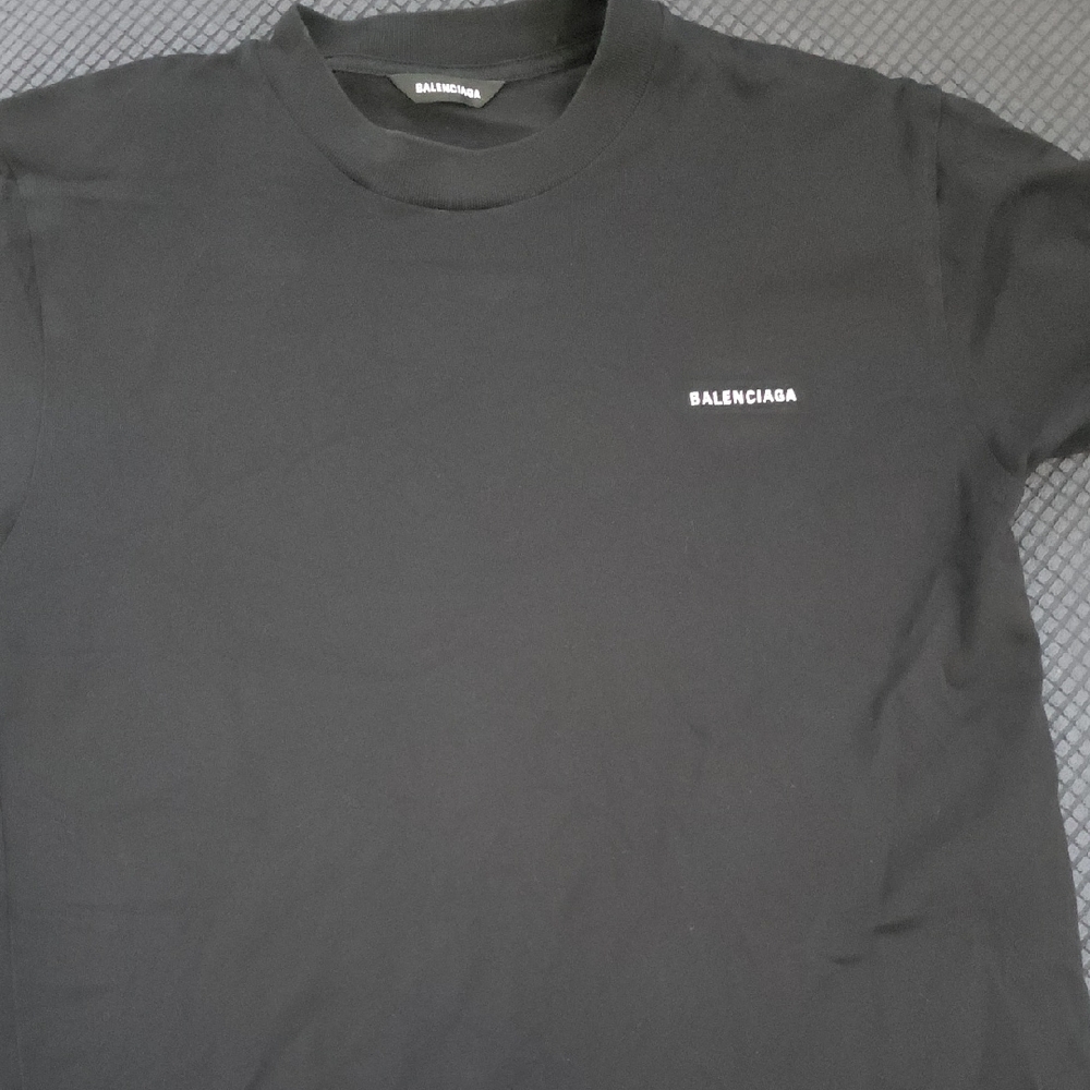 Balenciaga Black Kids Short Sleeve Tee